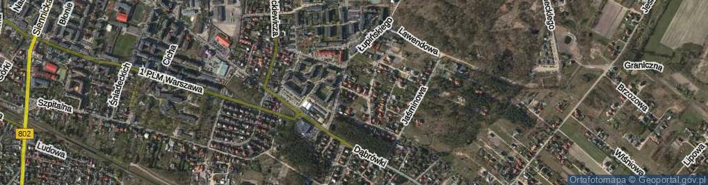 Zdjęcie satelitarne Rodziny Łubieńskich ul.